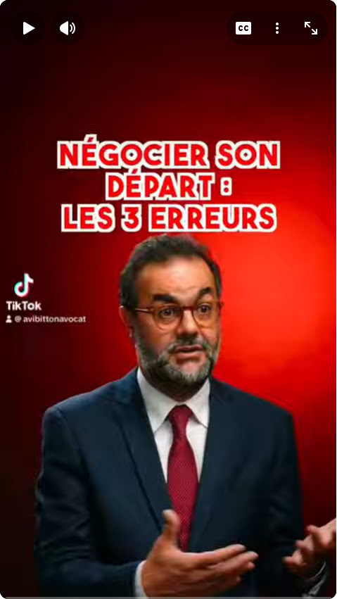 Cadres en négociation de départ trois erreurs à éviter