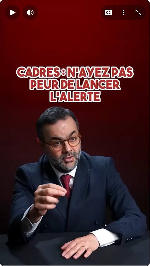 cadres lanceur d'alerte