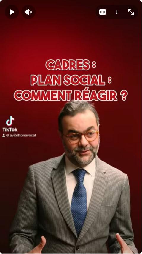 cadres plan social comment réagir