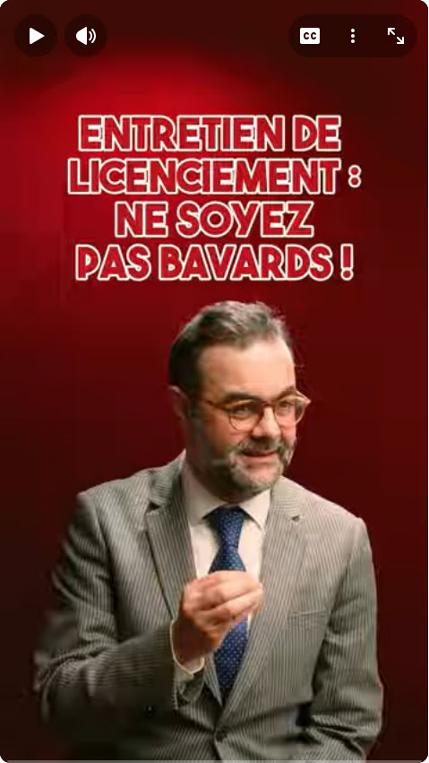 entretien de licenciement l'erreur à ne pas commettre